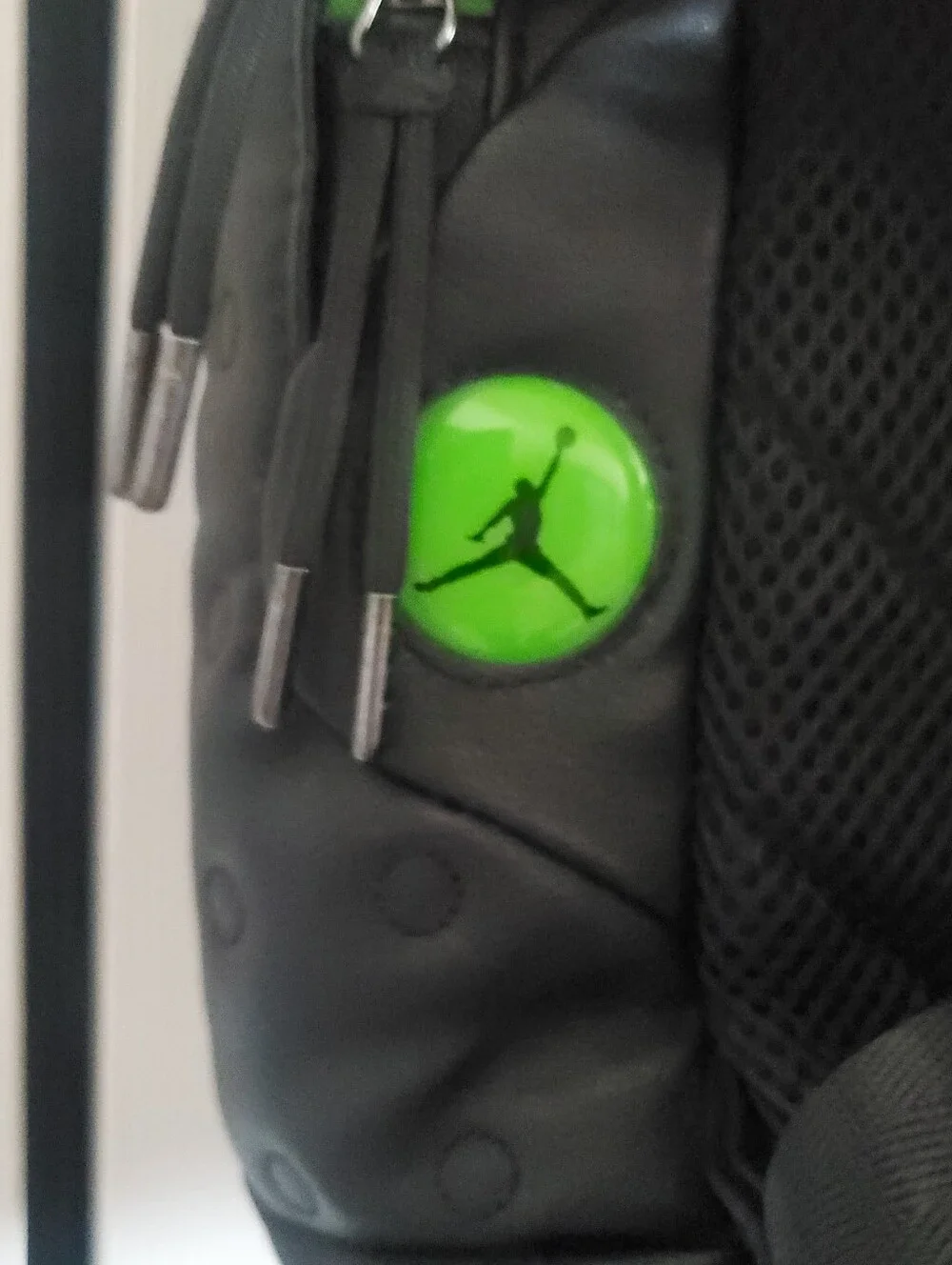 JORDAN RETRO 13' GOT GAME LIMITED EDITION BACKPACK. ALTITUDE. BLACK GREEN NEWER